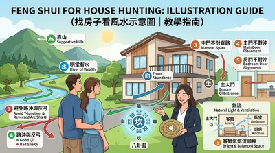 搬家前自己看：用衛星地圖判斷路沖、壁刀、反弓