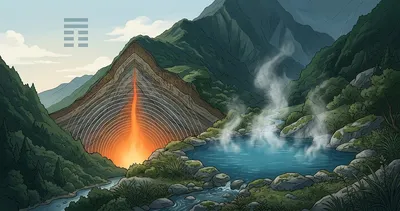 溫泉是水還是火？370 個溫泉點的卦象算完，第一名居然是「雷」